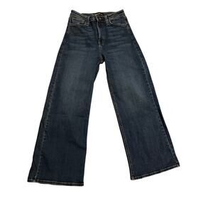 Just Black Denim slim wide leg flare size 28